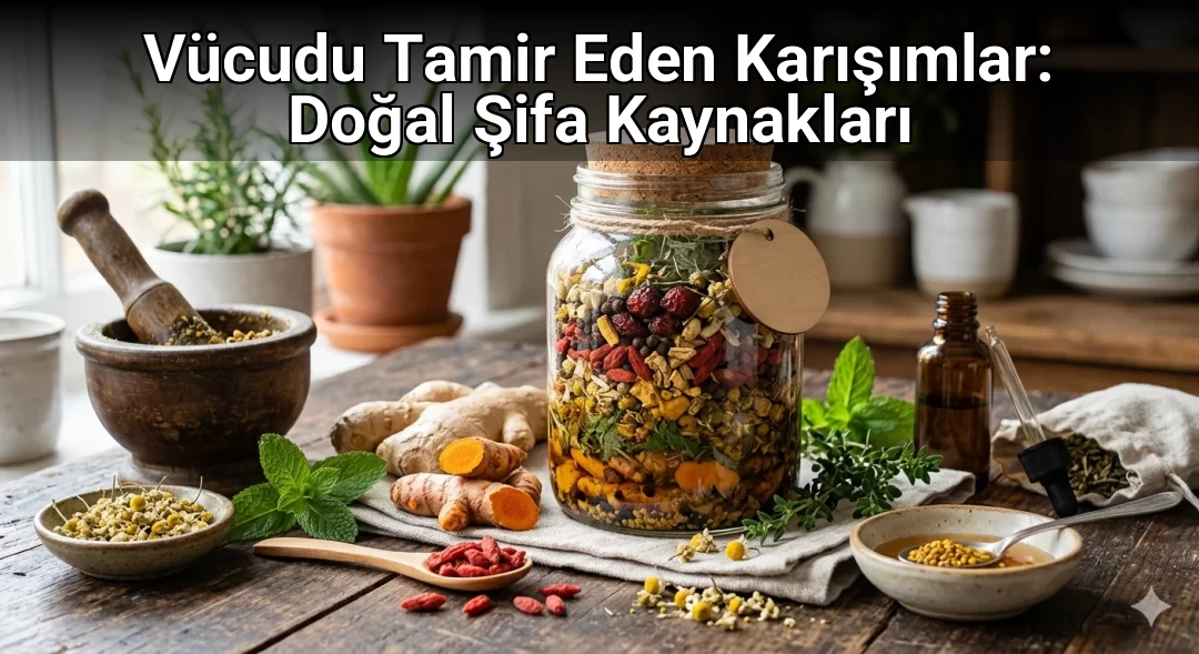 Vücudu Tamir Eden Karışımlar: Doğal Şifa Kaynakları